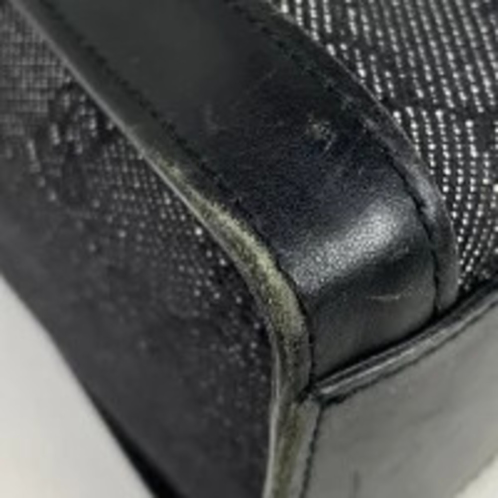 Gucci black canvas bag GG Hobo shoulder Black